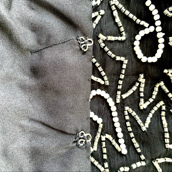 SILK BEADED BLOUSE - Picture 6 of 7